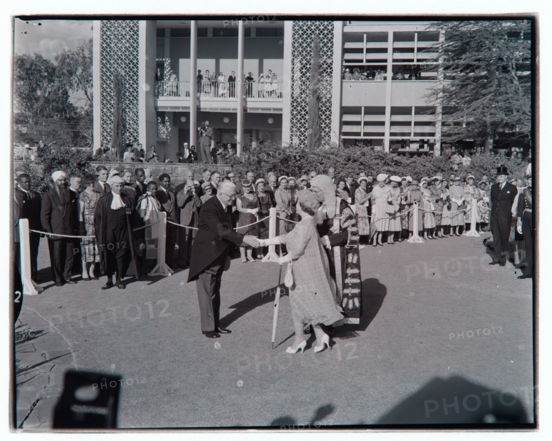 Queen Mother visit to East Africa