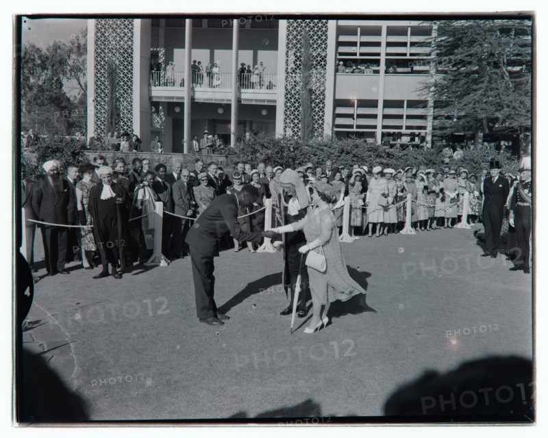 Queen Mother visit to East Africa