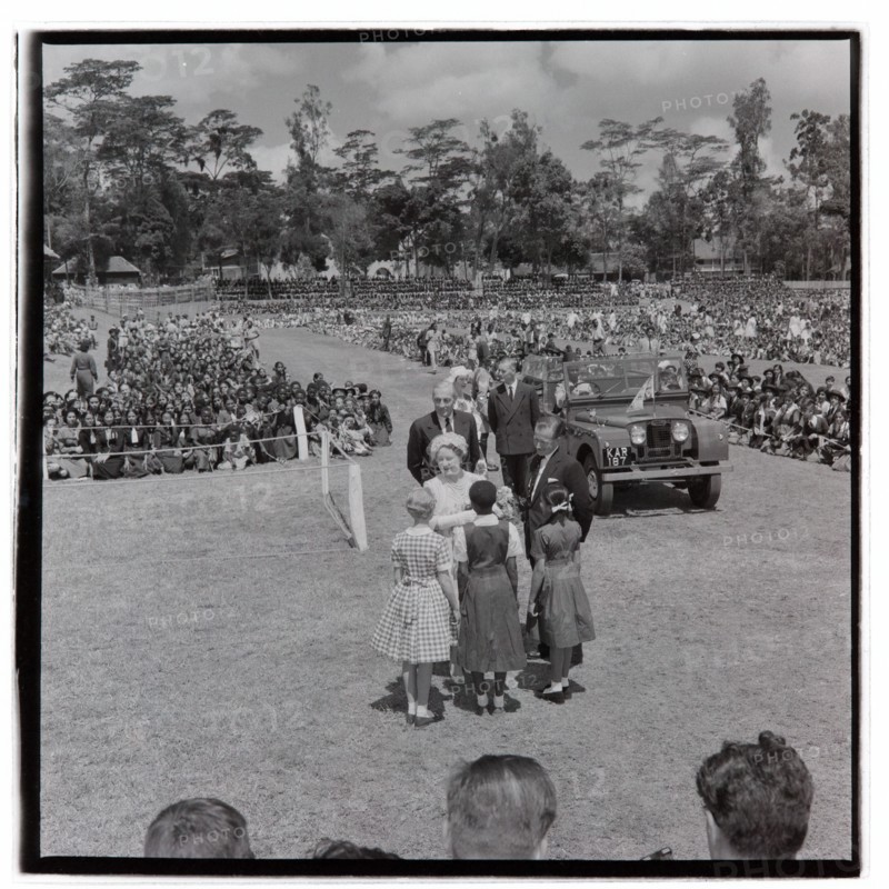 HM the Queen Mother at Mitchell Park