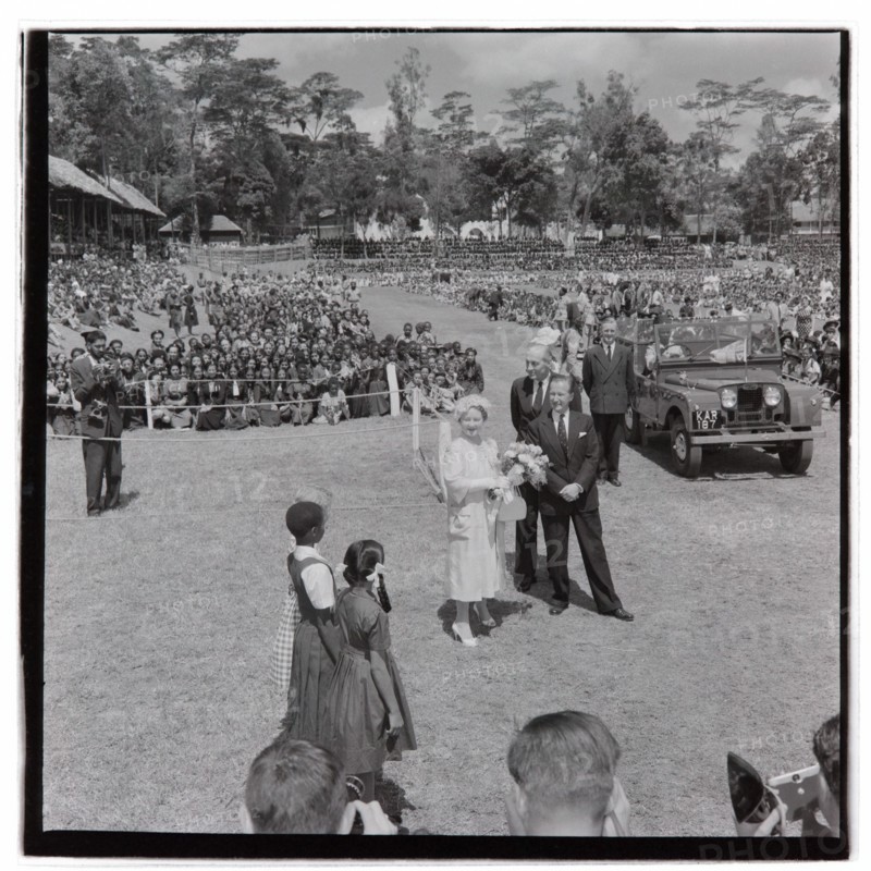 HM the Queen Mother at Mitchell Park