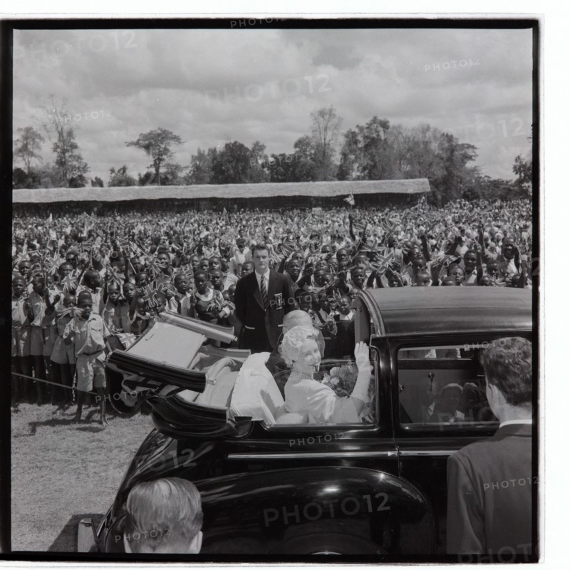 HM the Queen Mother at Mitchell Park