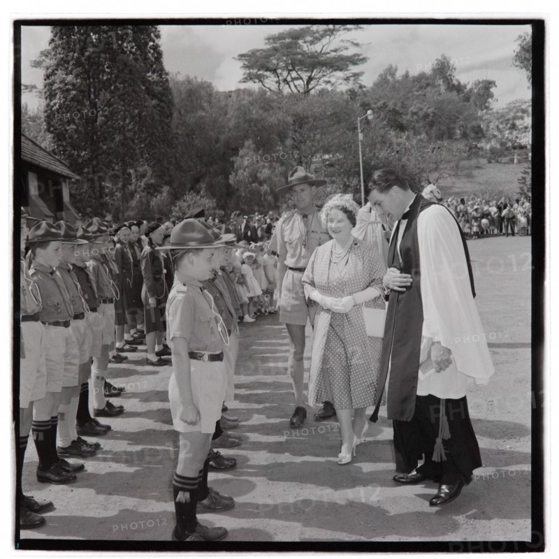 HM the Queen Mother at All Saints Cathedral, Nairobi