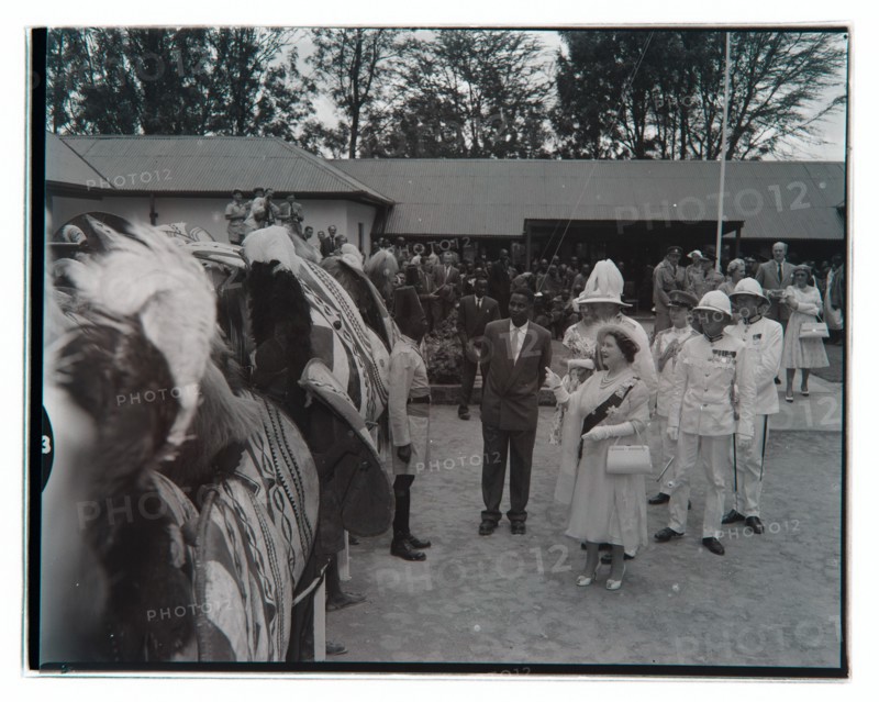 HM the Queen Mother visit to Narok