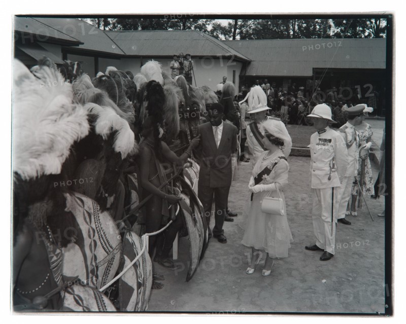 HM the Queen Mother visit to Narok
