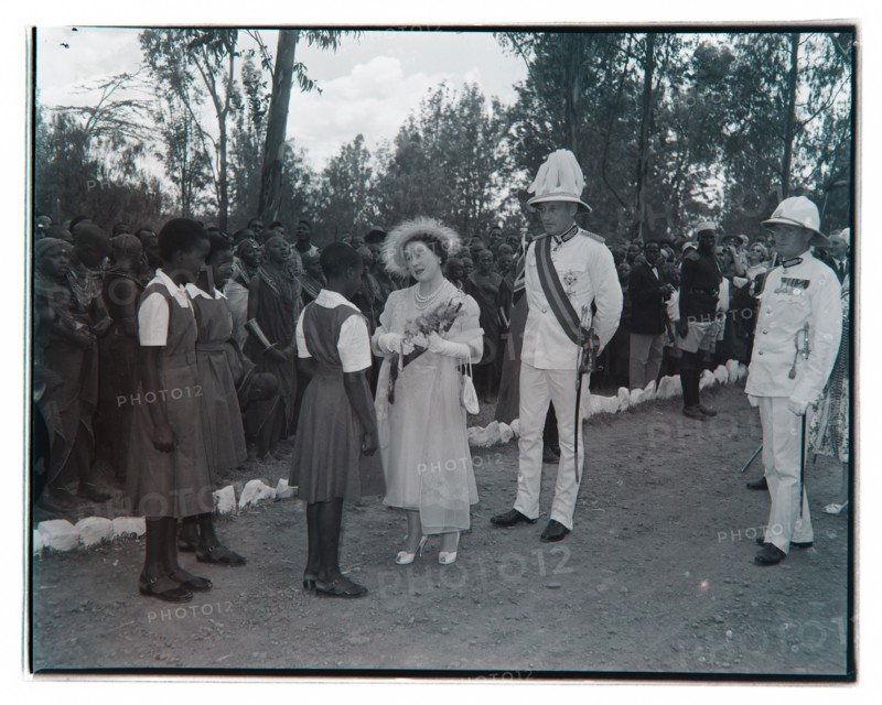 HM the Queen Mother visit to Narok