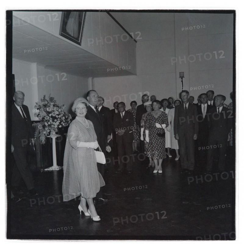 HM the Queen Mother at County Hall, Nairobi