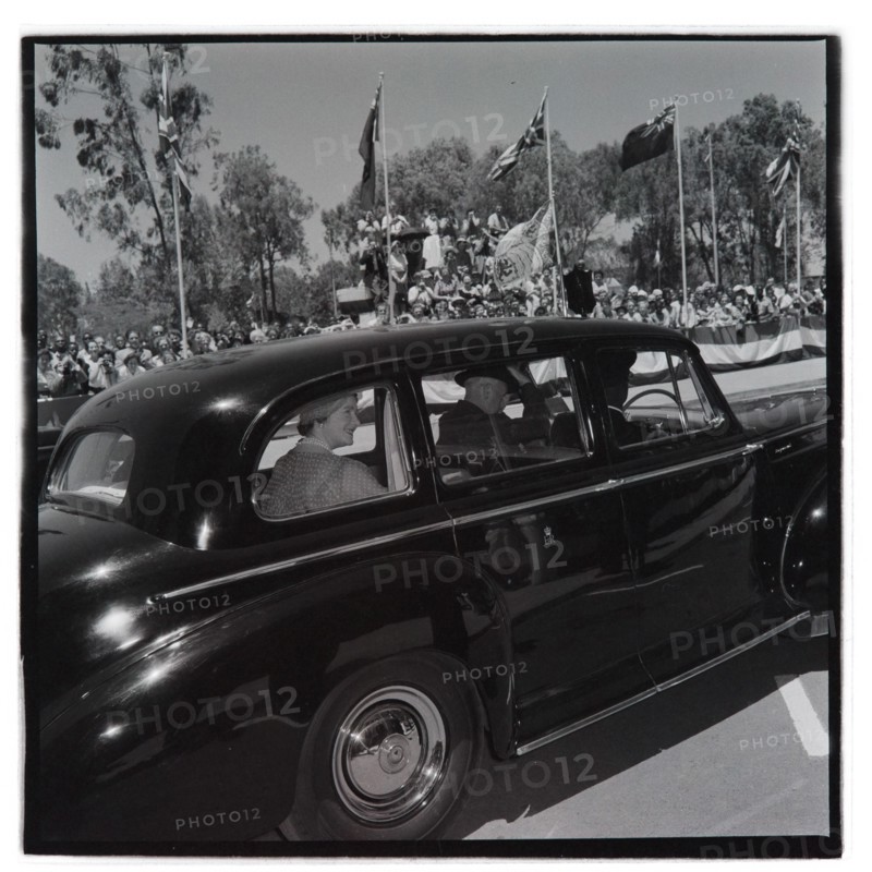 HM the Queen Mother at County Hall, Nairobi