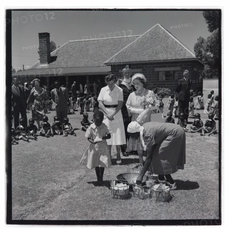 Queen Mother visit to Nakuru