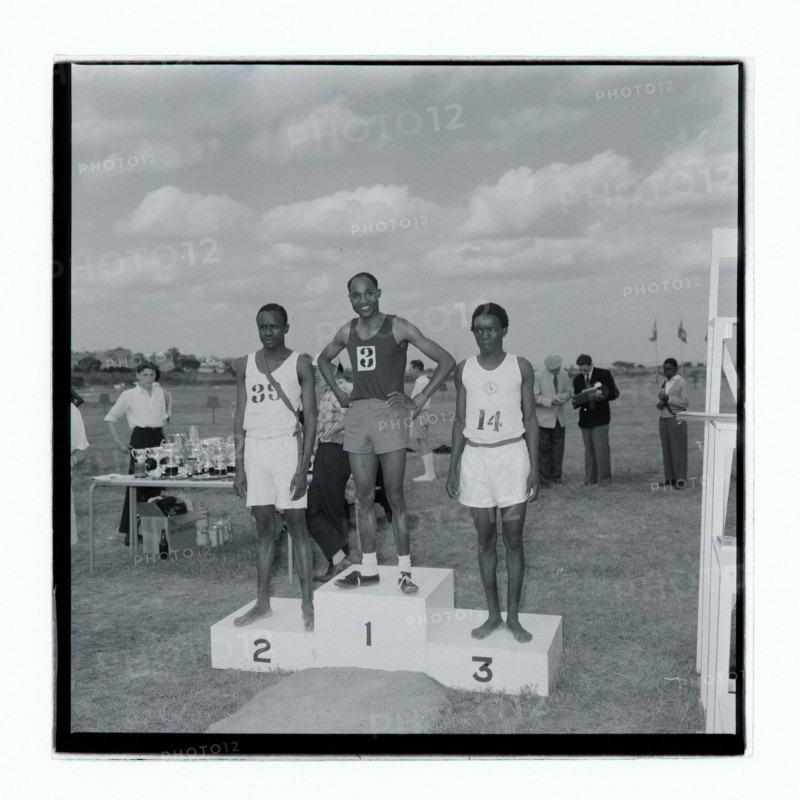 Post Office sports competition medal ceremony