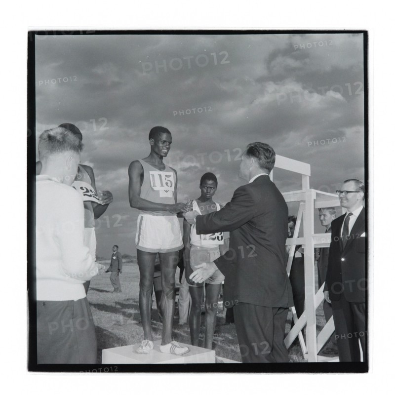 Post Office sports competition medal ceremony