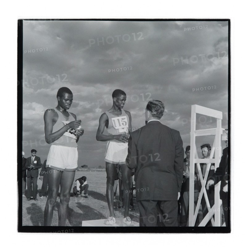 Post Office sports competition medal ceremony