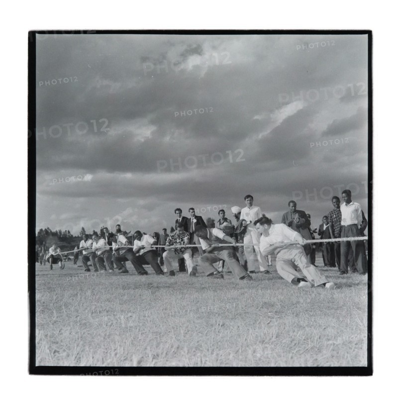 Post Office sports competition tug of war