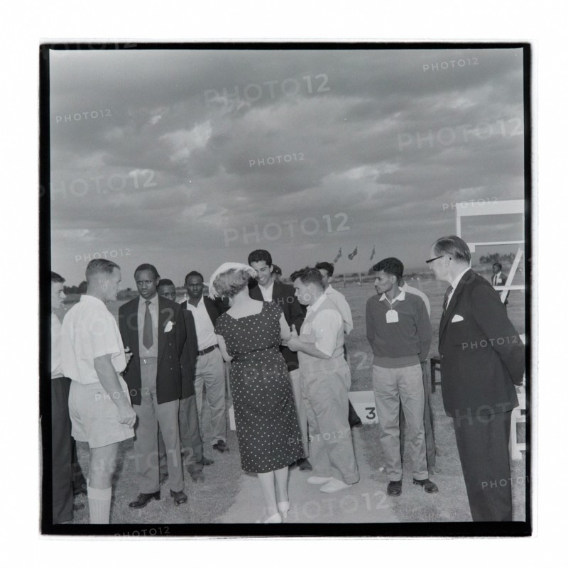 Post Office sports competition medal ceremony