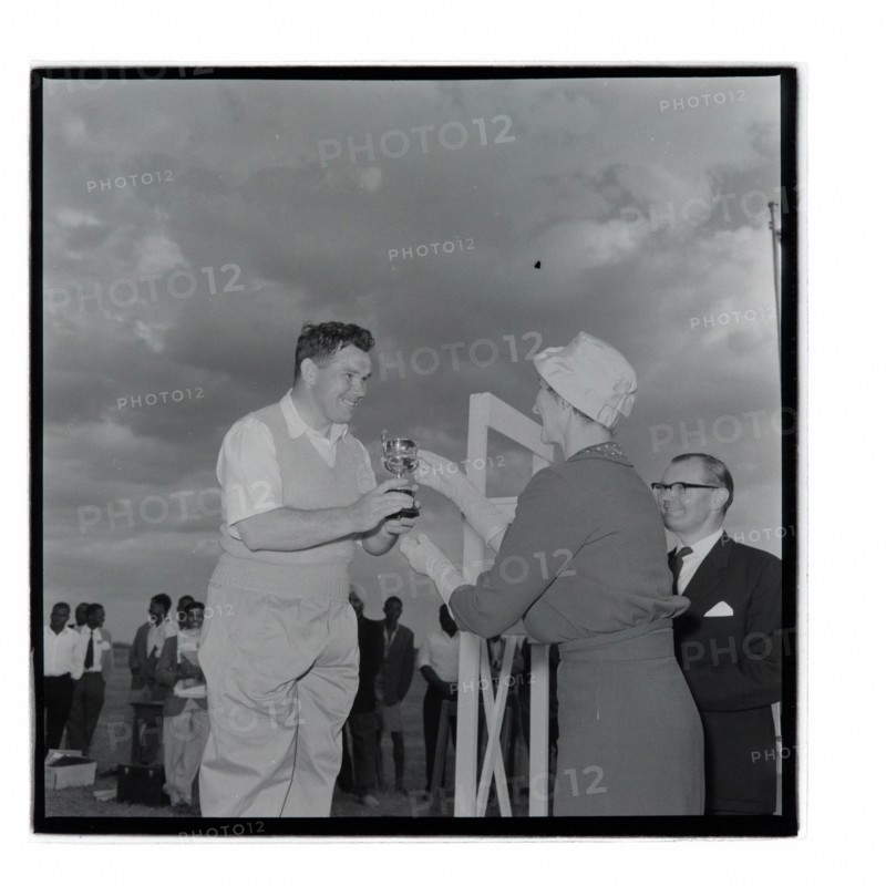 Post Office sports competition medal ceremony