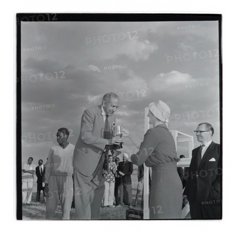 Post Office sports competition medal ceremony