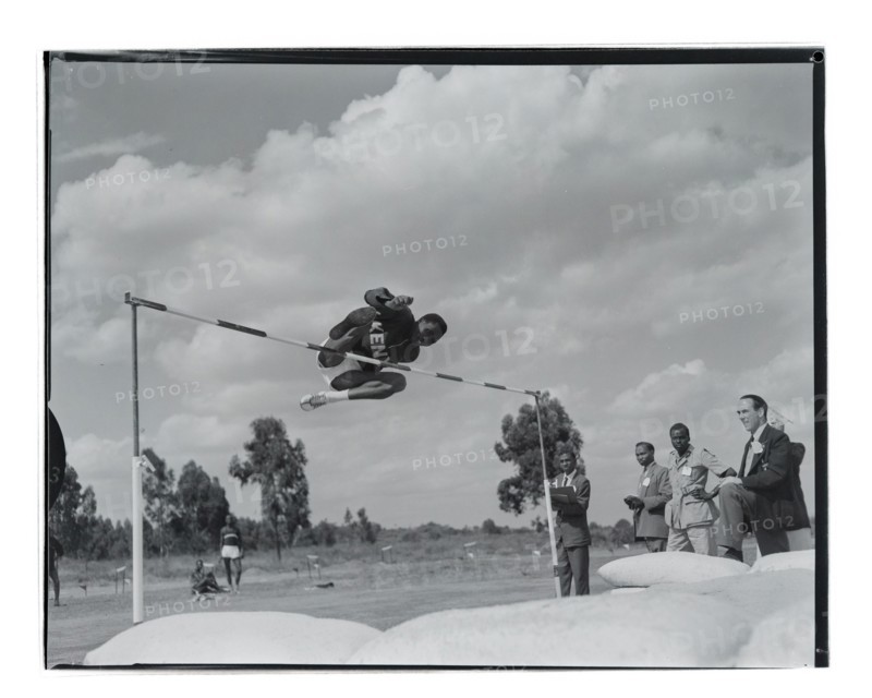 Post Office sports competition high jump