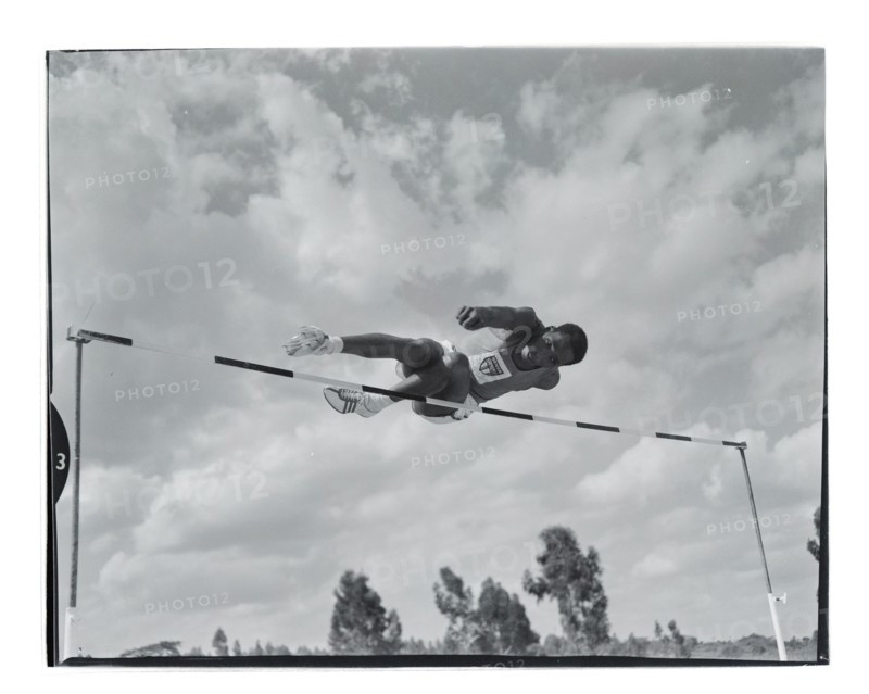 Post Office sports competition high jump