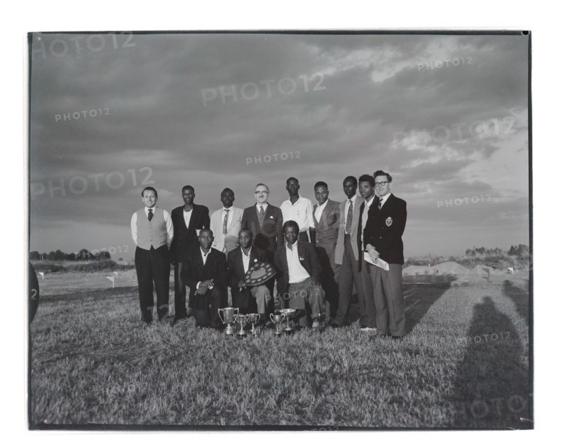 Post Office sports competition, officials and prizewinners