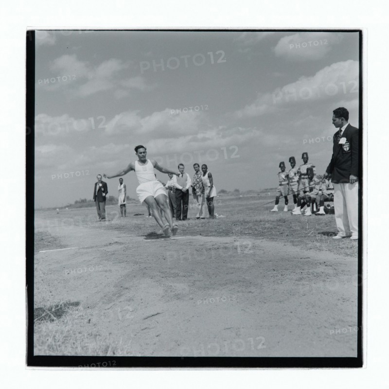 Post Office sports competition long jump