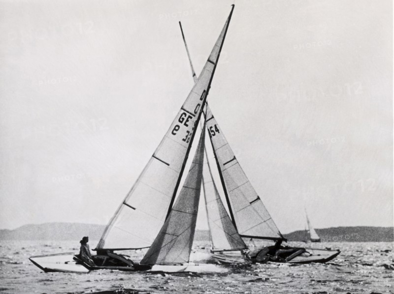 Dueling Masts On The High Seas