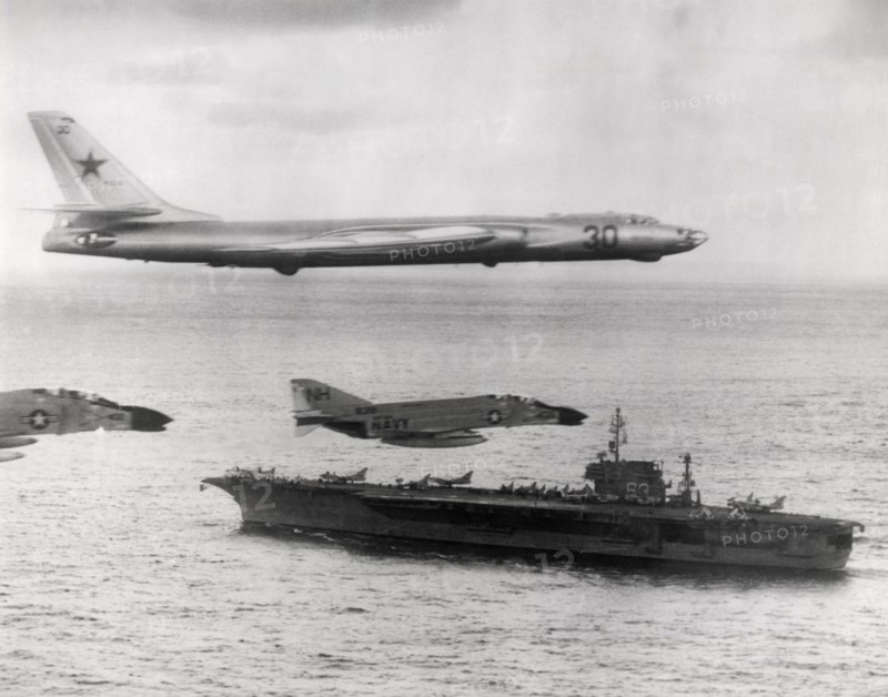 Soviet Air Intrusion Over USS Kitty Hawk