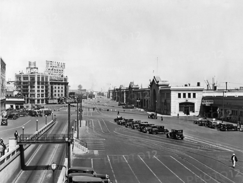 Quiet Embarcadero During Waterfront Strike