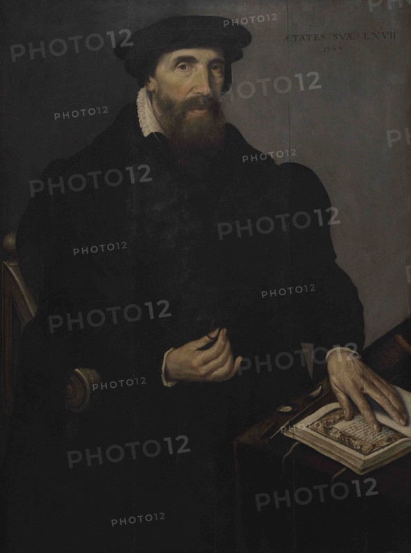 Giulio Clovio (1498-1578). Italian Renaissance painter. Portrait by Willem Key (ca.1515-1568). National Museum of Fine Arts. Valletta. Malta.