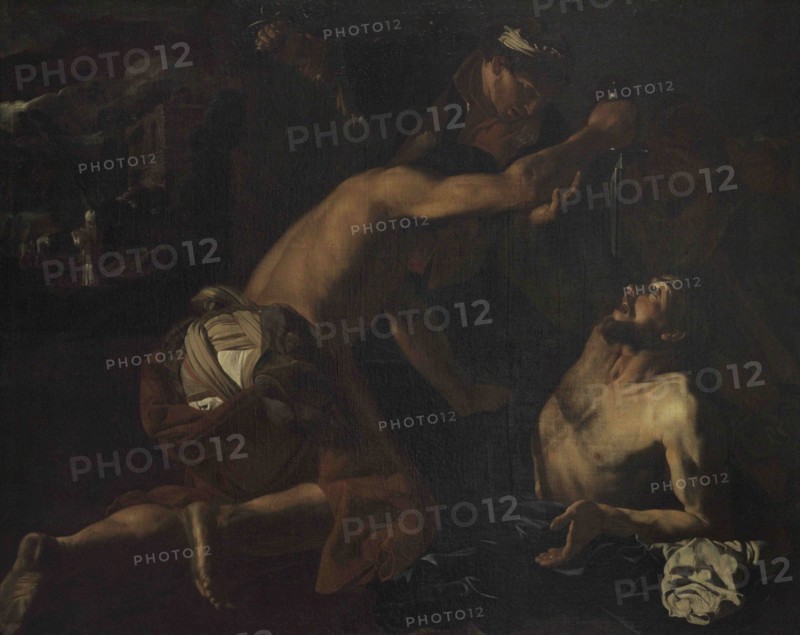 Matthias Stom (ca.1600-h.1650). Dutch painter. The parable of the Good Samaritan, ca.1628. Oil on canvas. National Museum of Fine Arts. Valletta. Malta.