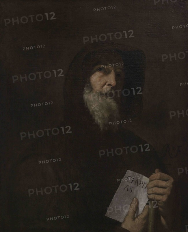 Saint Francis of Paola (1416-1507). Italian mendicant friar. Founder of the Order of Minims. Portrait by Jusepe de Ribera (1591-1652). Oil on canvas. National Museum of Fine Arts. Valletta. Malta.