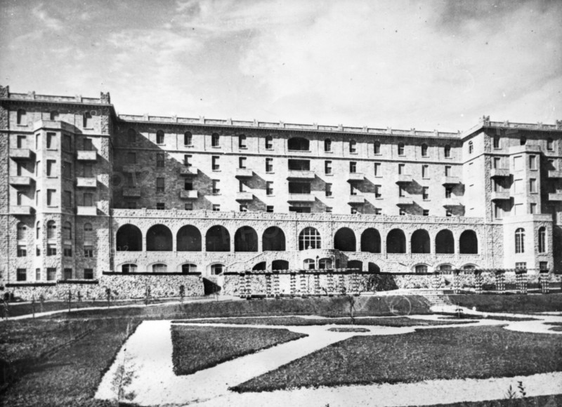 A general view of King David's hotel in Jerusalem.