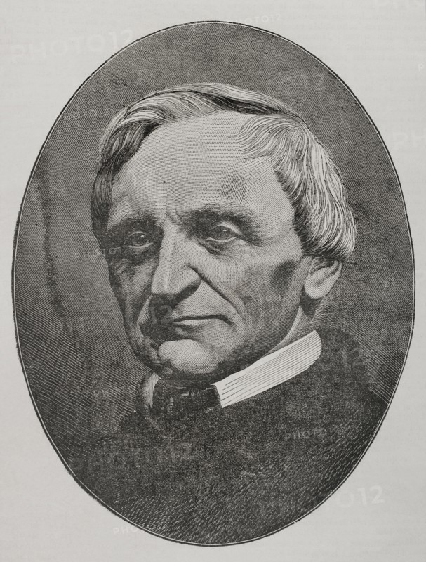 John (1801-1873). King of Saxony (1854-1873). Portrait. Engraving. ""Historia de la Guerra de Francia y Prusia"" (History of the War between France and Prussia). Volume II. Published in Barcelona, 1871.