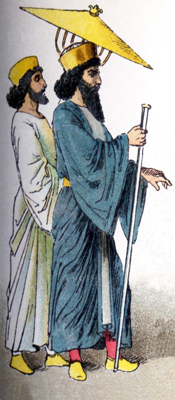 Persian King and Attendant