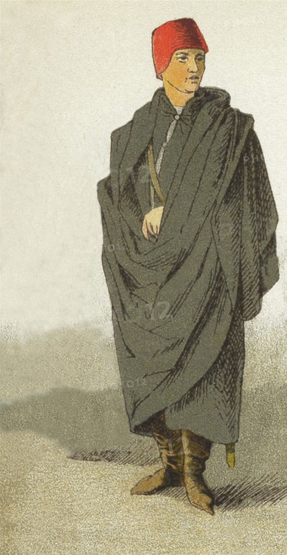 The figure pictured here represents Spanish King Henry IV who died in 1474. The illustration dates to 1882.