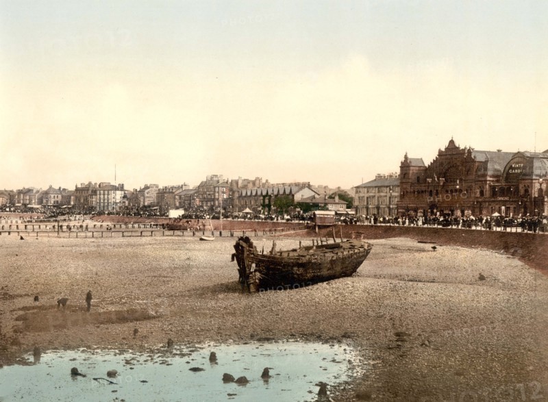 View from stone pier.