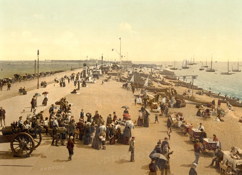 Southsea beach.