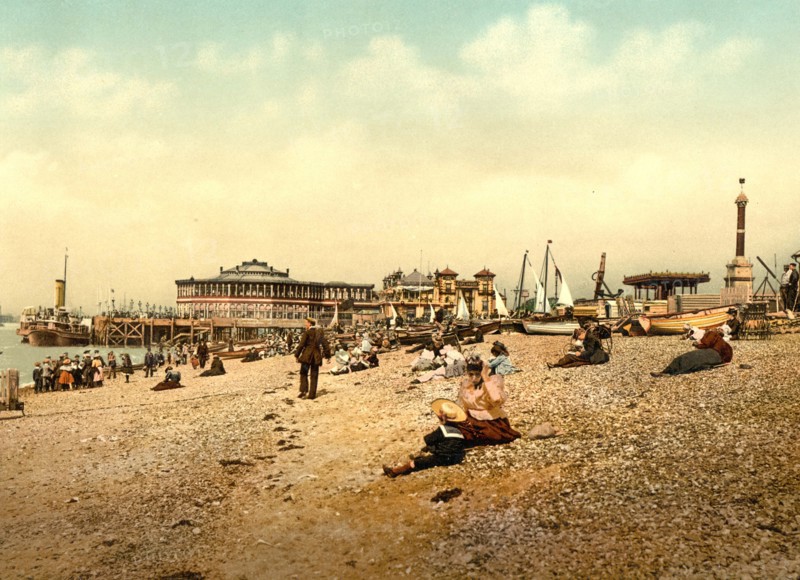 Southsea beach.