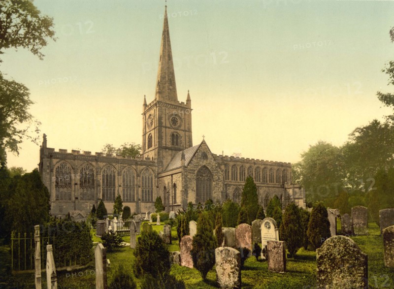 Trinity Church yard.