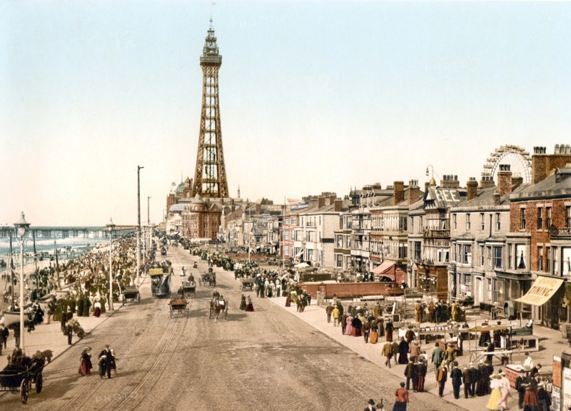 The tower in Blackpool.