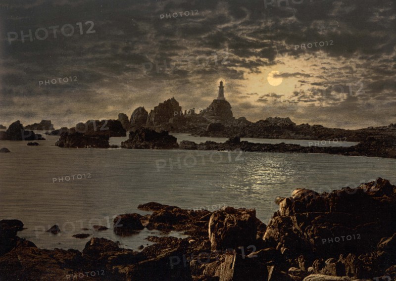 Corbierre lightbouse in Jersey.