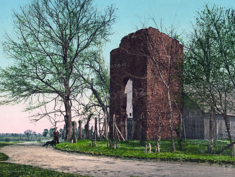 Alte Kirche in Jamestown.
