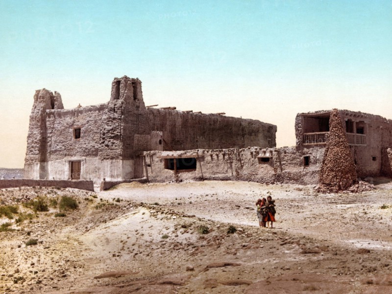 Alte Kirche im Pueblo of Acoma.