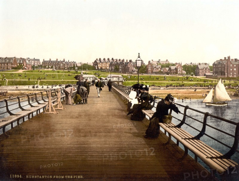 View from the pier, New Hunstanton.