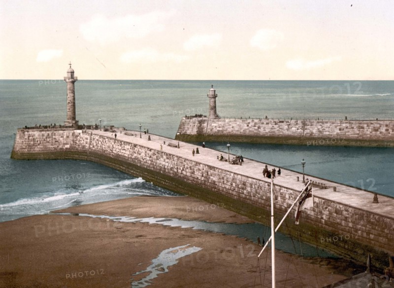 The Pier in Whitby.