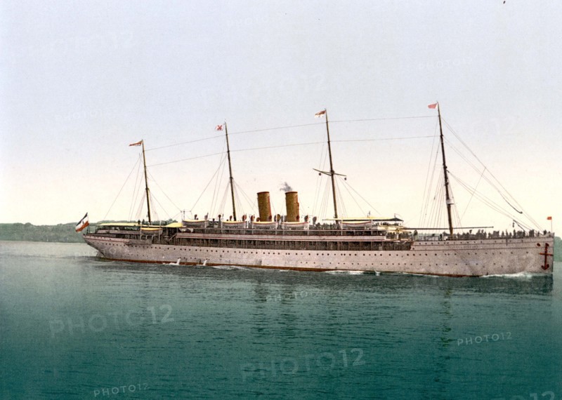 Imperial mail steamer Kaiser Wilhelm II.