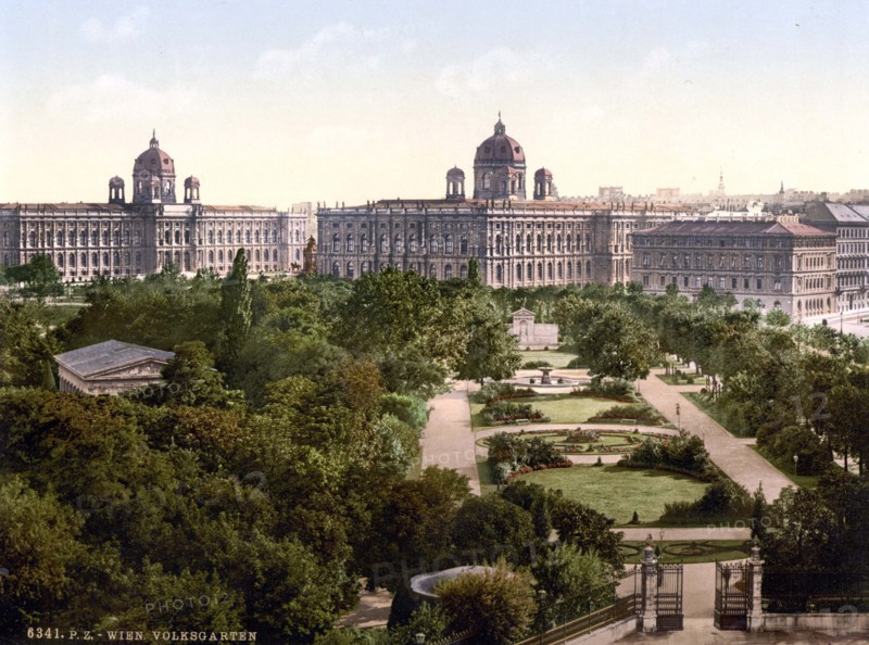 The Volksgarten.