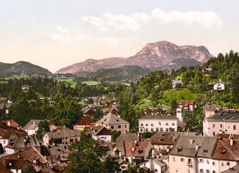 Aussee seen from the Sarotein.