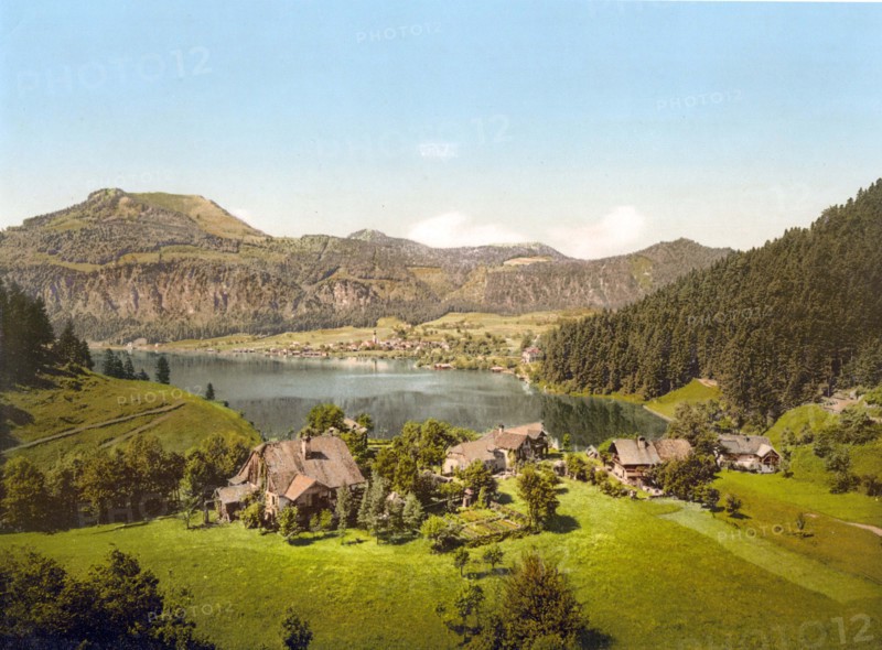 St. Gilgen in Salzburger Salzkammergut in Austria.