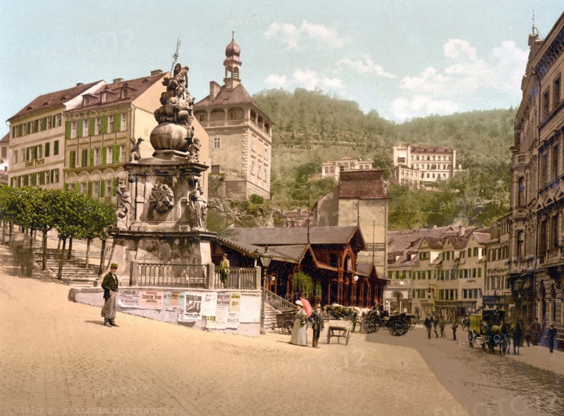 The Market Fountain Colonnade.