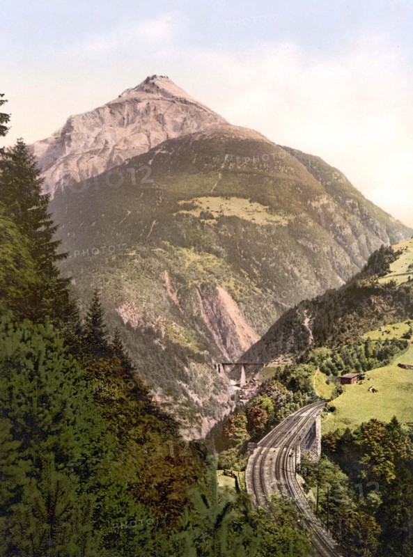 The St. Gotthard Railway.