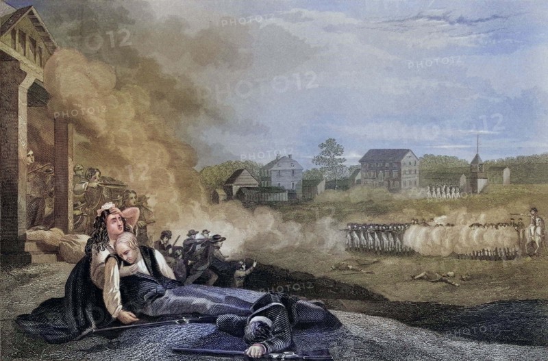 Schlacht bei Lexington und Concord.